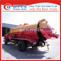 Tip truck 6cbm sewage suction truck for sale